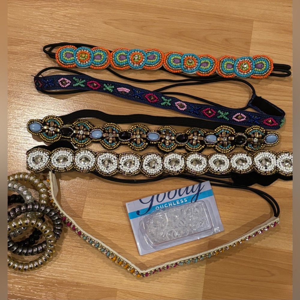 Beaded Headbands and Hair Accessories